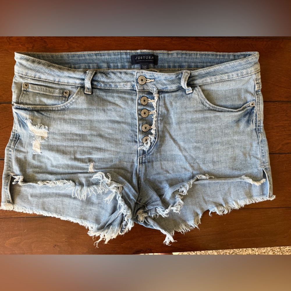 Just USA Light Blue Denim Shirt